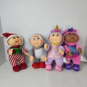 Cabbage Patch Kids Holiday Helper Penguin Fantasy Unicorns Stuffed Animal Toys 4